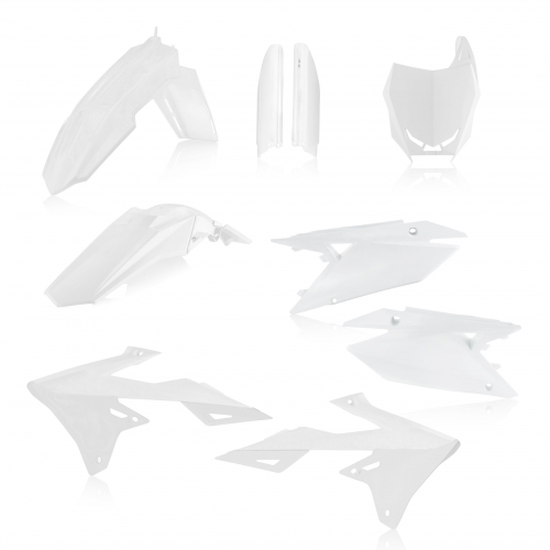 KIT PLÁSTICOS COMPLETO ACERBIS SUZUKI RM-Z 250 2019 - 2020 BRANCO